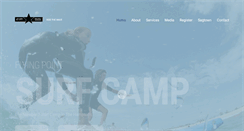 Desktop Screenshot of flyingpointsurfschool.com